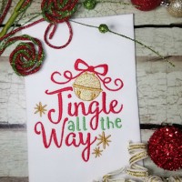 Jingle all the Way Machine Embroidery Design